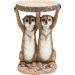Приставной столик Animal Meerkat Sisters d:33cm