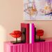 Держатель для книг Lips Red ( 2/Set)