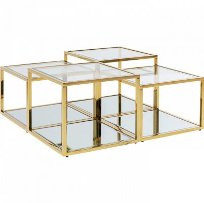 Журнальний столик Orion Gold (4/Set) 85198 у Києві купити kare-design меблі світло декор