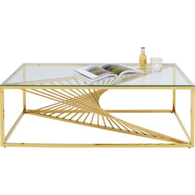 Столик кофейный Laser Gold 120x60 85363 в Киеве купить kare-design мебель свет декор