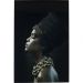 Картина на склі Royal Headdress  Profile 150 х 100 см.