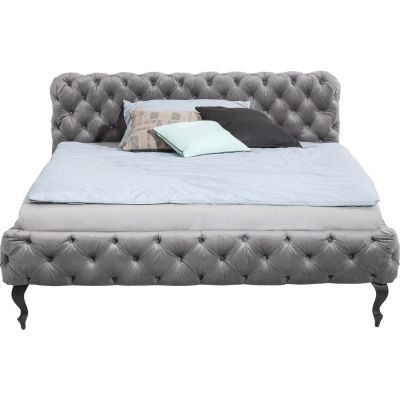 Ліжко Desire Velvet Silver Grey 180кс200 см 80636 у Києві купити kare-design меблі світло декор