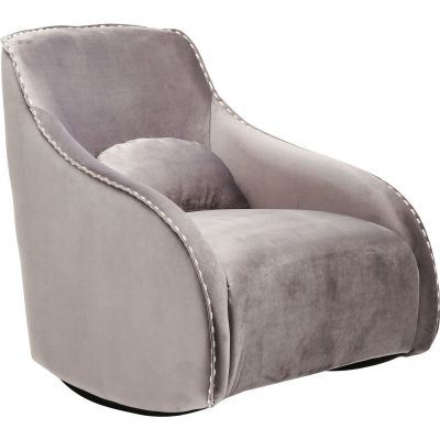 Кресло-качалка Ritmo Velvet Silvergrey 82865 в Киеве купить kare-design мебель свет декор