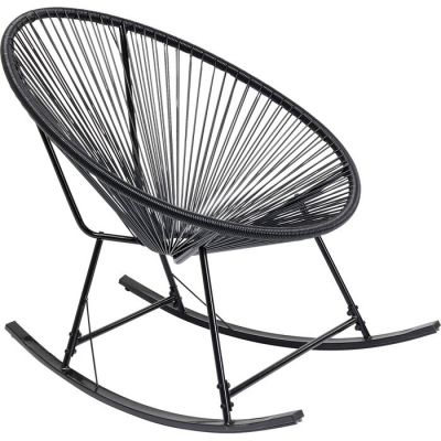 Крісло гойдалка KARE DESIGN Acapulco Mono Black, (чорний) 86872 в Киеве купить kare-design мебель свет декор