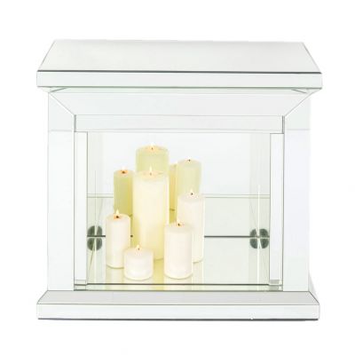 Дзеркальний консольний столик Fireplace Crystal 71х70см 85546 у Києві купити kare-design меблі світло декор