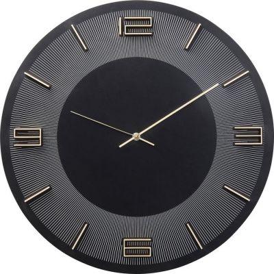 Часы настенные Leonardo Black/Gold 52053 в Киеве купить kare-design мебель свет декор