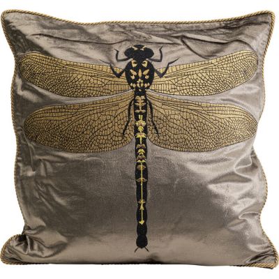 Подушка KARE DESIGN Glitter Dragenfly Brown, 40х40 см, (бежевий) 55242 в Киеве купить kare-design мебель свет декор