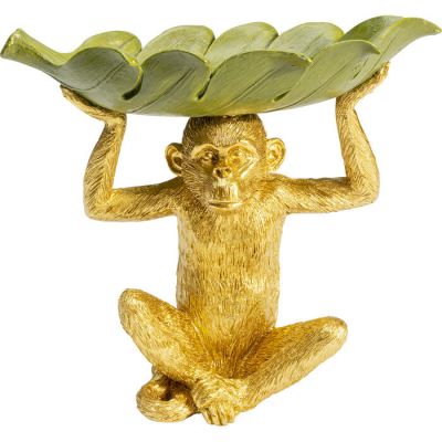 Чаша декоративна KARE DESIGN Banana Leaf, 23х22 см, (золотий) 52913 у Києві купити kare-design меблі світло декор