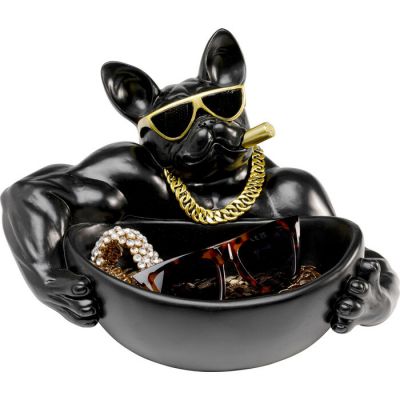 Чаша декоративна KARE DESIGN Gangster Dog, 33 cм, (чорний) 57788 у Києві купити kare-design меблі світло декор