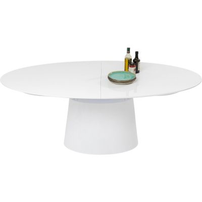 Розсувний стіл Benvenuto, білий 200 (50)x110см 80819 у Києві купити kare-design меблі світло декор