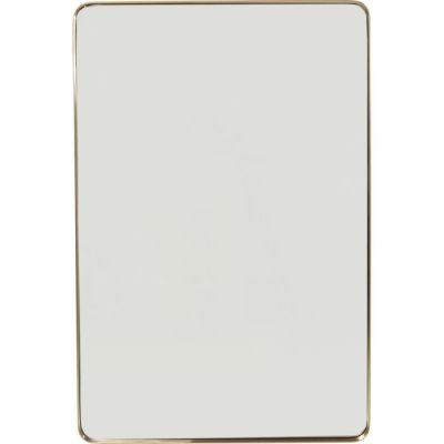 Дзеркало настінне прямокутне  KARE DESIGN Curve Rectangular Brass, 80х120 см, (латунь) 83190 в Киеве купить kare-design мебель свет декор
