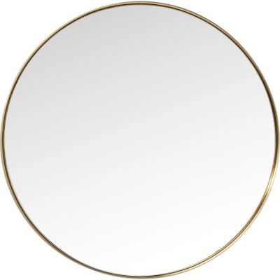 Настінне дзеркало Curve Round Brass d:100см 82718 у Києві купити kare-design меблі світло декор