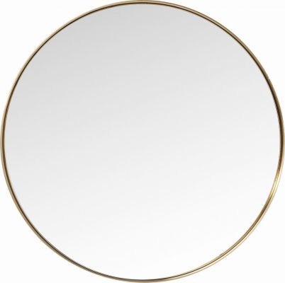Настінне дзеркало Curve MO Brass d:100 85278 у Києві купити kare-design меблі світло декор