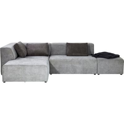 Угловой диван Infinity Ottomane Grey Left 320 х 182 81324 в Киеве купить kare-design мебель свет декор