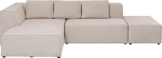 Угловой диван Infinity Ottomane Creme Left 306 х 182 85493 в Киеве купить kare-design мебель свет декор