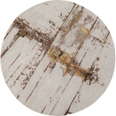 Килим круглий KARE DESIGN Abstract Grey Line, d:200, (бежевий) 54899 в Киеве купить kare-design мебель свет декор