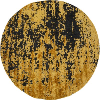 Килим круглий KARE DESIGN Silja Yellow, d:200, (жовтий) 54897 в Киеве купить kare-design мебель свет декор