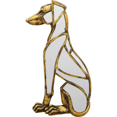 Настінна прикраса дзеркальна KARE DESIGN Dog Mirror, 38 см, (золотий) 56983 в Киеве купить kare-design мебель свет декор