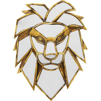Настінна прикраса дзеркальна KARE DESIGN Lion Mirror, 35 см, (золотий) 56984 в Киеве купить kare-design мебель свет декор