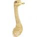 Настінна фігура страуса Ostrich Gold 72 см.