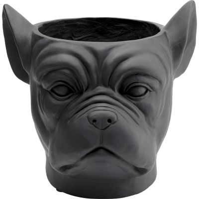 Кашпо горщик для квітів Bulldog Black 38 см. 51898 у Києві купити kare-design меблі світло декор