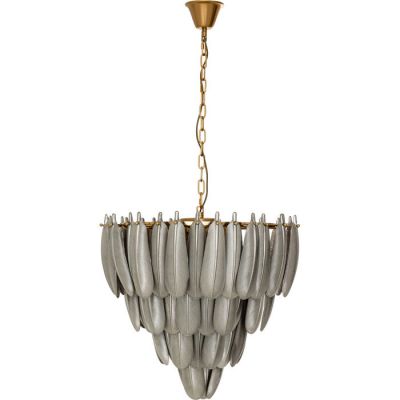 Підвісна лампа KARE DESIGN Feather Glow , (сірий) 58058 в Киеве купить kare-design мебель свет декор
