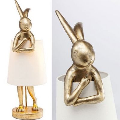 Лампа настольная Animal Rabbit Gold 88cm 52523 в Киеве купить kare-design мебель свет декор