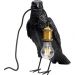 Лампа настольная Animal Crow Mat Black 34cm