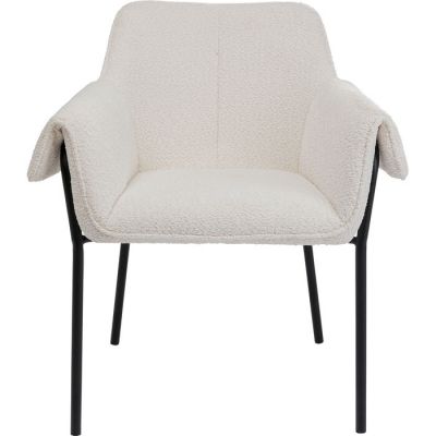 Стілець з підлокотниками KARE DESIGN Bess Cream, (бежевий) 86389 в Киеве купить kare-design мебель свет декор