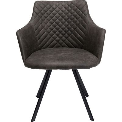 Стілець з підлокотниками KARE DESIGN Coco Anthracite, (сірий) 86234 в Киеве купить kare-design мебель свет декор
