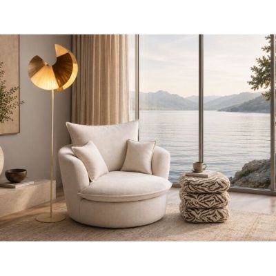 Торшер Sella Beige 160cм, (золотий) 58329 в Киеве купить kare-design мебель свет декор