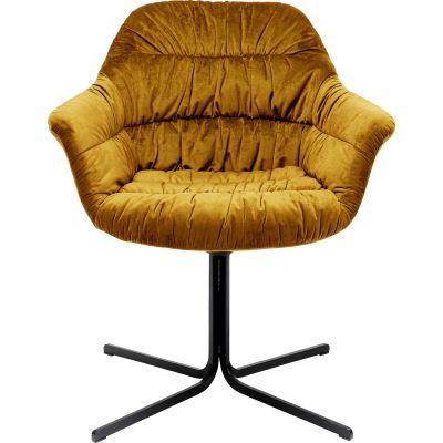 Поворотний стілець Colmar Yellow 80042 у Києві купити kare-design меблі світло декор