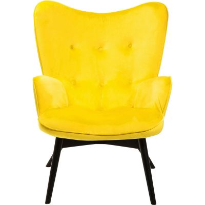 Кресло Vicky Velvet Yellow 82661 в Киеве купить kare-design мебель свет декор