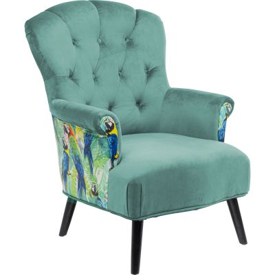 Кресло Parrots Portrait Turquoise 85742 в Киеве купить kare-design мебель свет декор