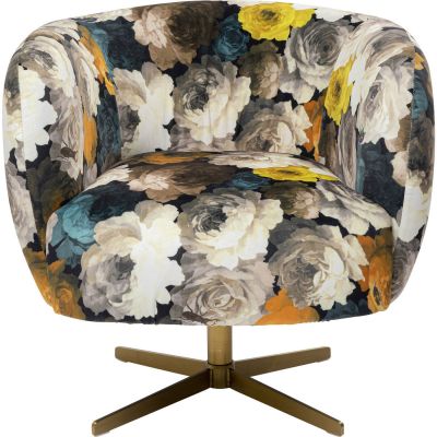 Кресло вращающееся Peony Yellow 84685 в Киеве купить kare-design мебель свет декор