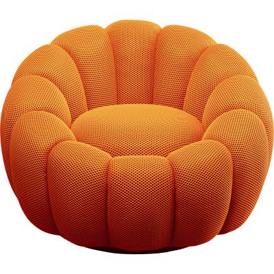 Вращающееся кресло Peppo Bloom Orange 87775 в Киеве купить kare-design мебель свет декор