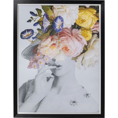 Картина в рамке Flower Lady Pastel 152x117cm 51534 в Киеве купить kare-design мебель свет декор