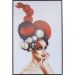Картина в рамке Art Lady In Red 120x80cm
