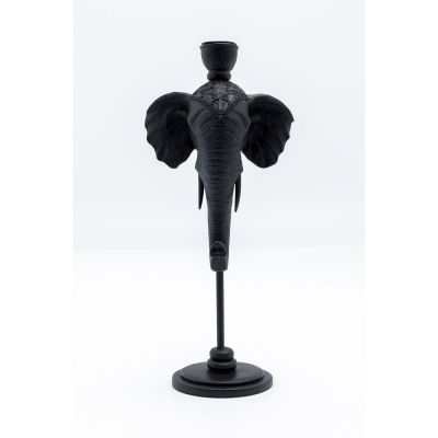 Подсвечник Elephant Head Black 36cm 53537 в Киеве купить kare-design мебель свет декор