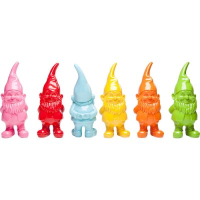 Статуетка KARE DESIGN Gnome Colore (6/Set), 11 см, (різнокольоровий) 36033 в Киеве купить kare-design мебель свет декор