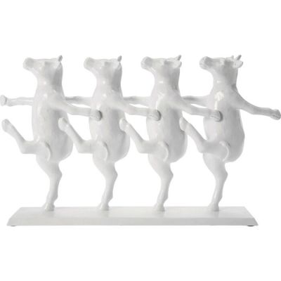 Статуетка KARE DESIGN Dancing Cows, 40 см, (білий) 69748 в Киеве купить kare-design мебель свет декор