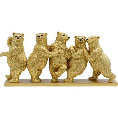 Статуетка KARE DESIGN Tipsy Dancing Bears, 14 см, (золотий) 53451 в Киеве купить kare-design мебель свет декор