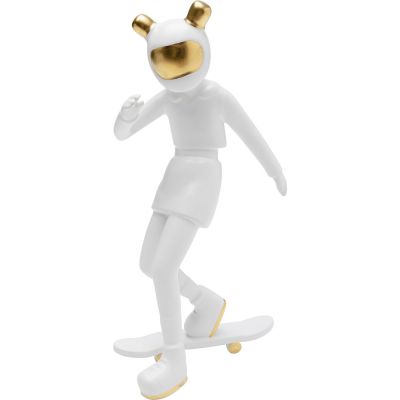 Декоративна фігура Skating Astronaut White 33cm 54370 у Києві купити kare-design меблі світло декор