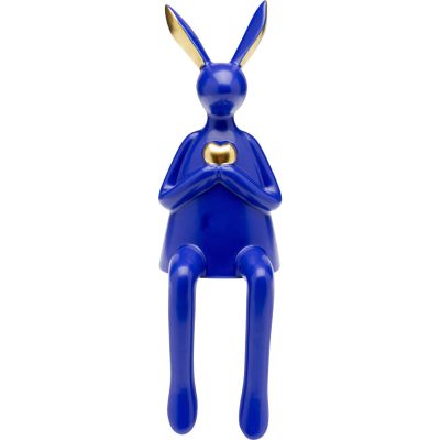 Статуэтка Sitting Rabbit Heart Blue 29cm 55029 в Киеве купить kare-design мебель свет декор