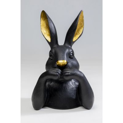 Статуэтка Sweet Rabbit Black 23cm 55146 в Киеве купить kare-design мебель свет декор