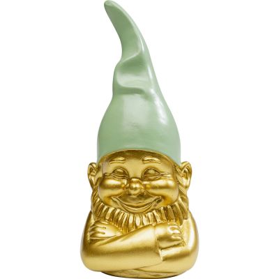Статуетка гном Gnome Gold Green 21cm 55512 у Києві купити kare-design меблі світло декор