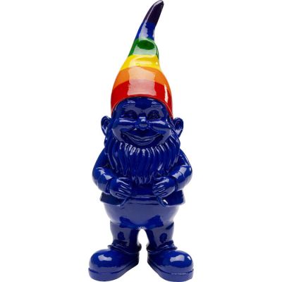 Декоративна фігура Gnome Rainbow Blue 21cм, (різнокольоровий) 56641 в Киеве купить kare-design мебель свет декор