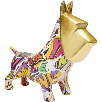 Декоративна фігура Graffiti Pixel Dog 35cm, (різнокольоровий) 56728 в Киеве купить kare-design мебель свет декор