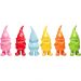 Фигура декоративная Gnome Colore 11cm (6/Set)