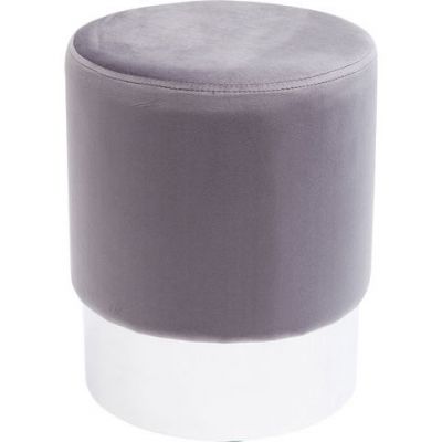 Пуф Cherry Light Grey Silver d:35cm 83122 в Киеве купить kare-design мебель свет декор